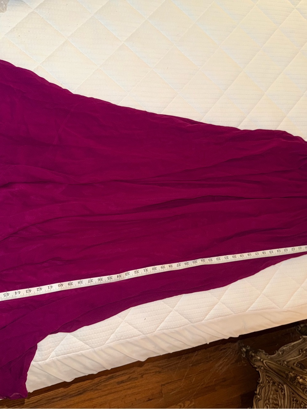 Aidan Mattox Burgundy Halter Gown - Picture 11 of 11